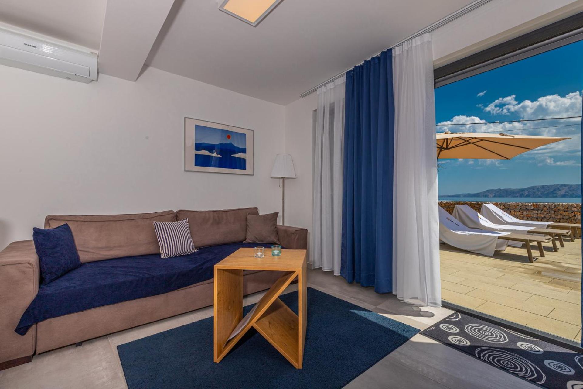 Apartment Di Blu Novi Vinodolski Pokoj fotografie